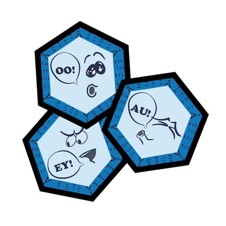 Sound Tiles from the Sound Spy board game by Not Bored Games